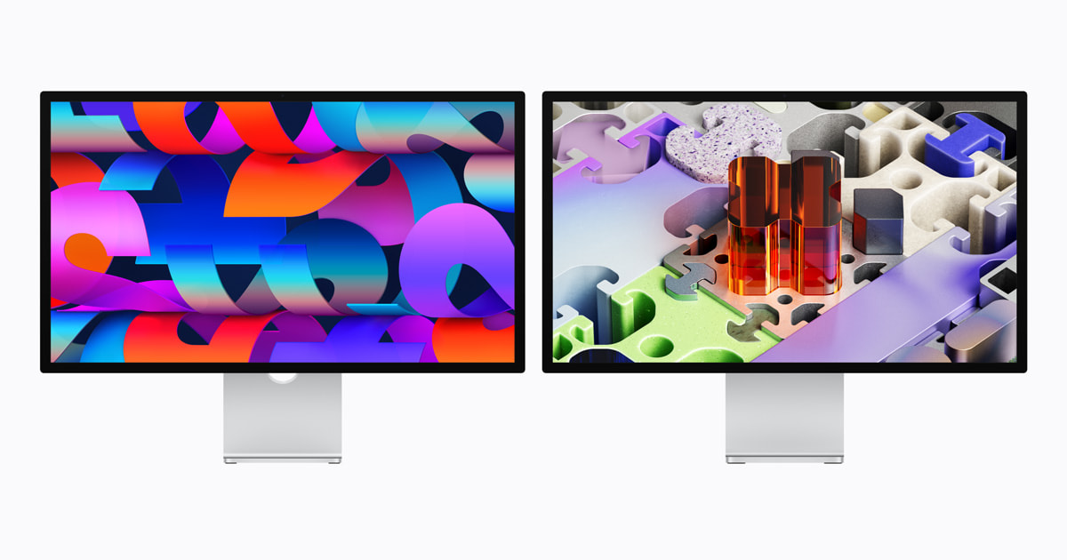 Apple onthult nieuw Studio Display en gloednieuw Studio Display XDR
