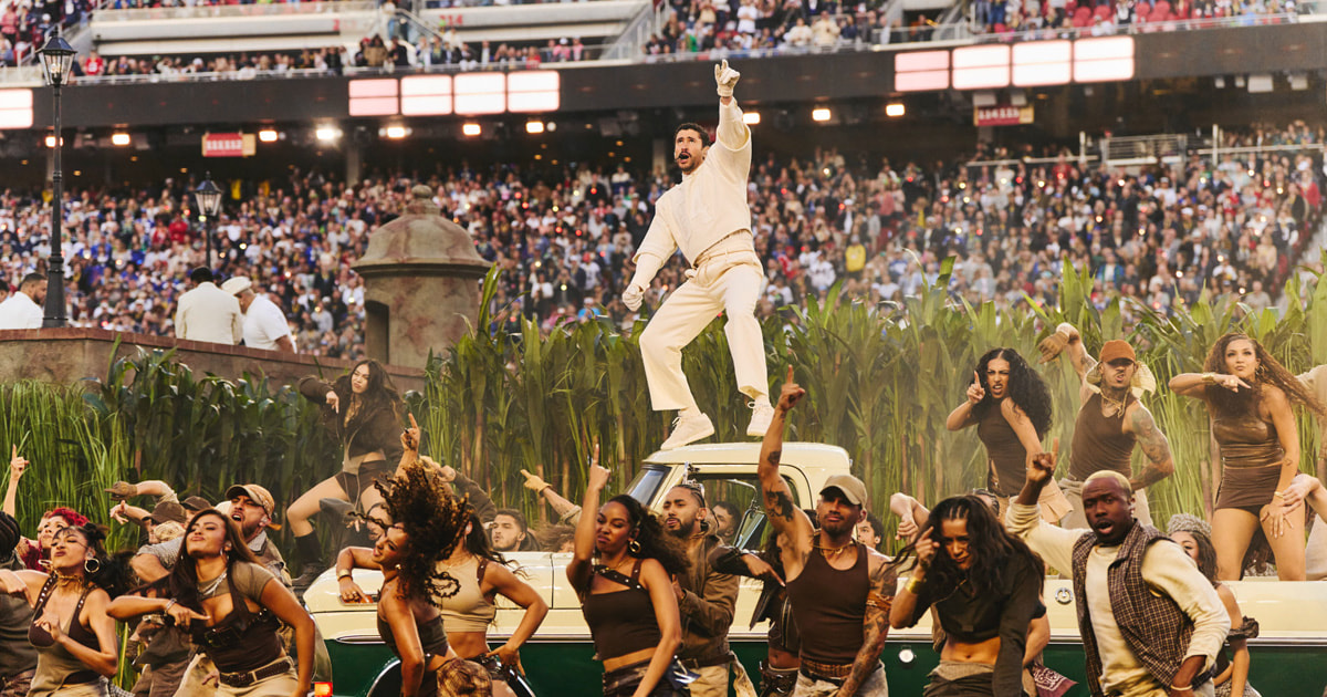 De grootste hits van de Apple Music Super Bowl LX Halftime Show van Bad Bunny
