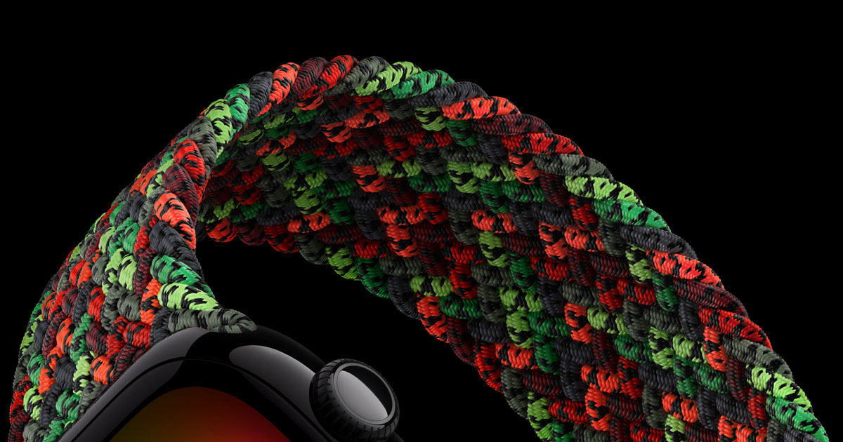 Apple onthult nieuw Black Unity Apple Watch-bandje
