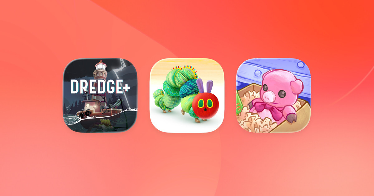DREDGE+ en Unpacking+ in april nieuw in de catalogus van Apple Arcade
