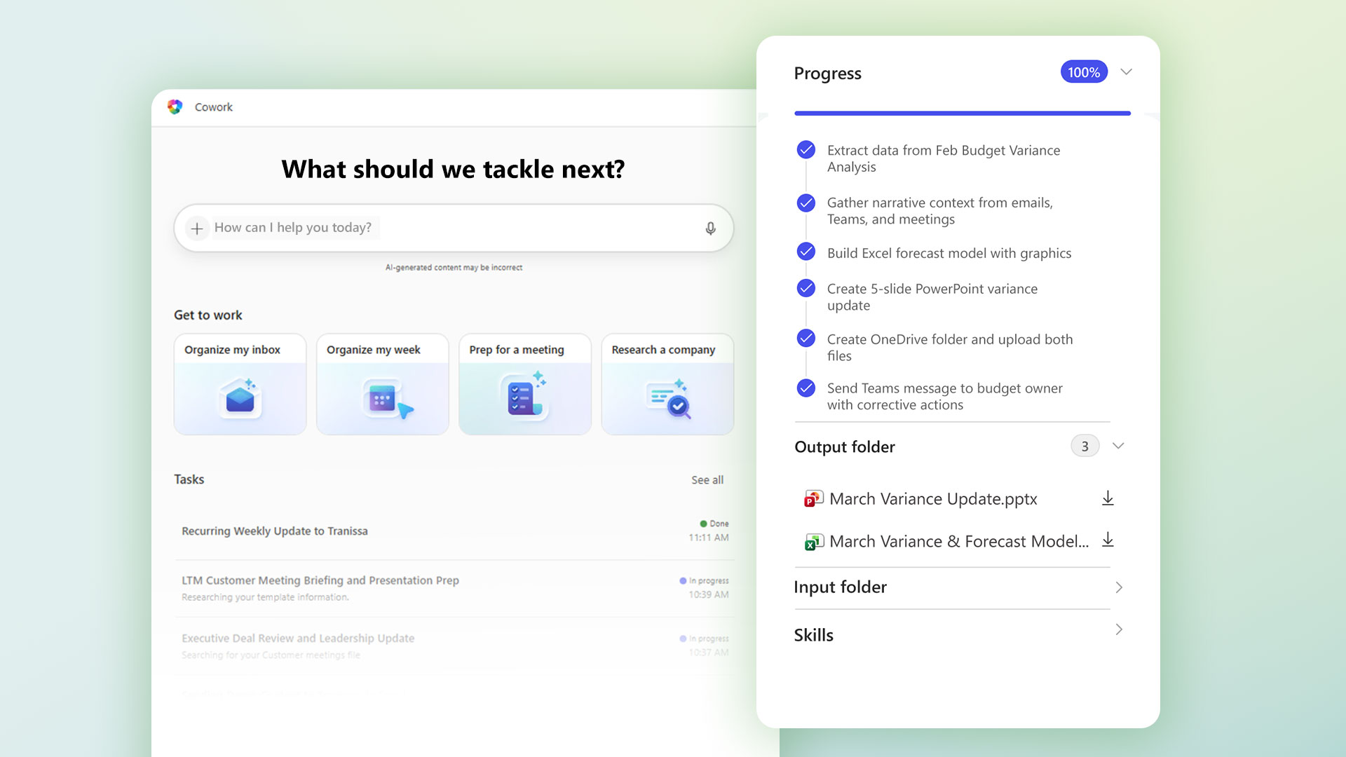 Copilot Cowork: Now available in Frontier