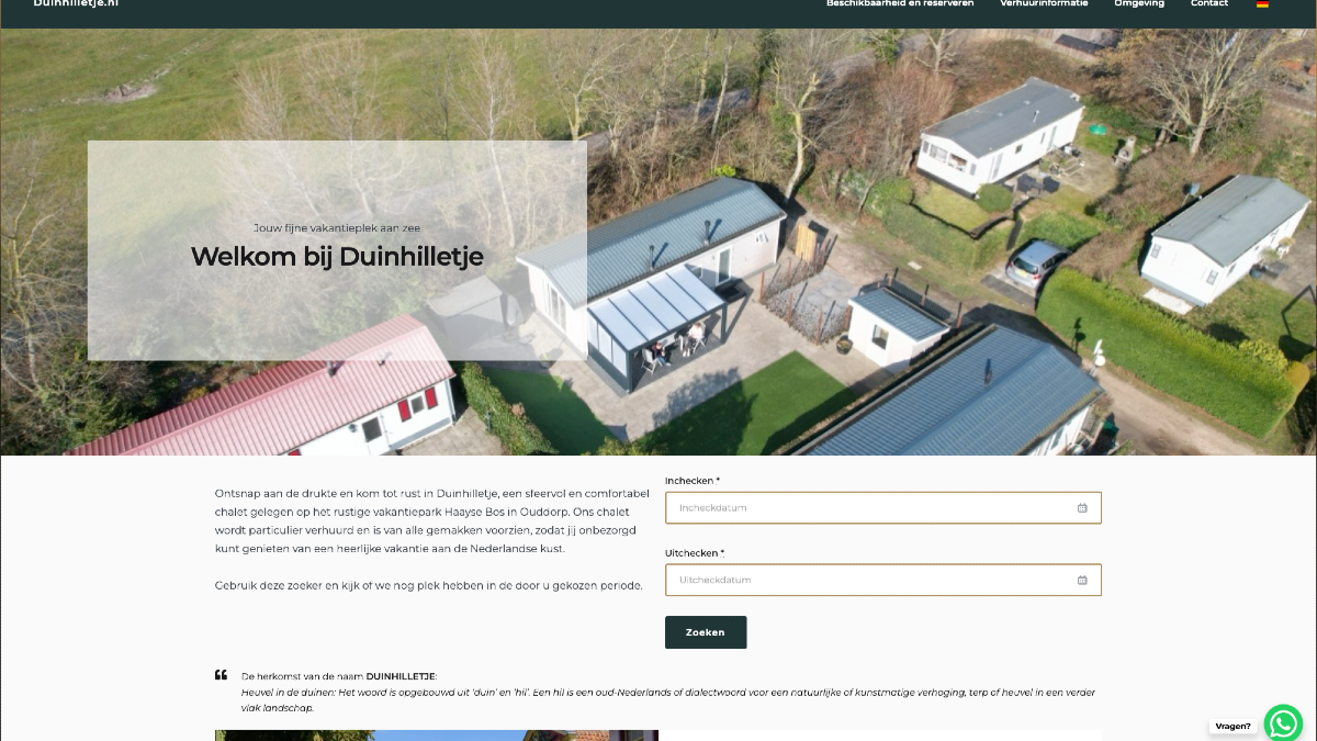 Duinhilletje.nl