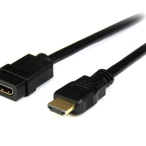 StarTech.com 2m HDMI Extender Kabel, HDMI Male naar Female Kabel, 4K HDMI Uitbreidingskabel, 4K 30Hz UHD HDMI Cable met Ethernet M/F, High Speed HDMI 1.4 Kabel, HDMI Cord Extension