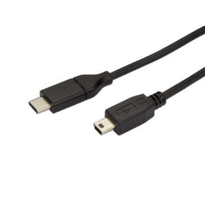 StarTech.com 2m USB-C naar Mini-USB Kabel, USB 2.0, Type C naar Mini-USB Data Transfer Kabel